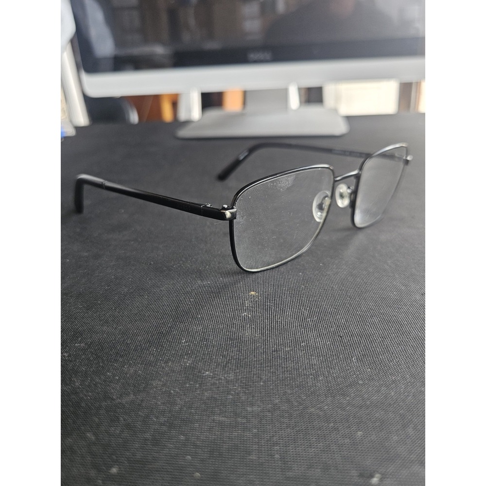 GUESS GU50074-3 Eyeglasses Frames Matte Black Metal 52-20-145 Full Rim Men's